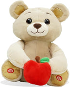 MiniMelody Peekaboo Sunny the Bear Interactive Plush Toy with Music & Talking