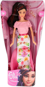 Fulla Fashion Collection Doll with Trendy Outfit Stylish Hair and Accessories, Giftable Fashion Doll for Girls- Great