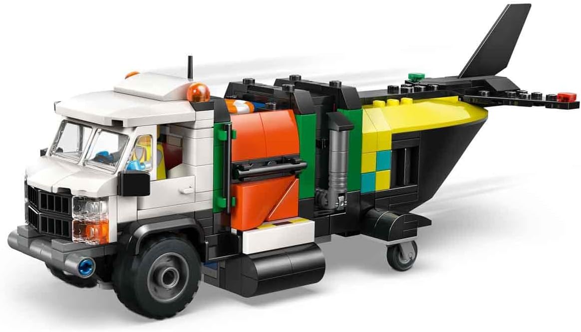 LEGO City Airplane, Service Truck & Hovercraft Remix 60505