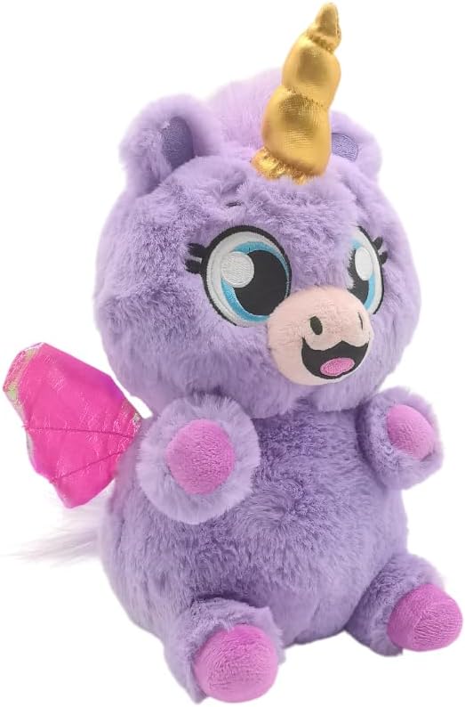 Fairy Tails Unidorables 10-Inch - Lavender Shine, Unicorn Plush Toy, Soft Cuddle Toys, Include Accessories, 3 Years+