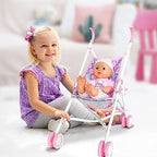Hayati Baby Amoura Stroller Set With Doll, Multicolor, 81863