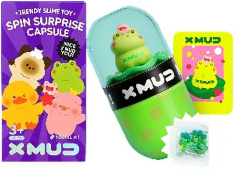 X Mud Capsule Slime, Fun Frog