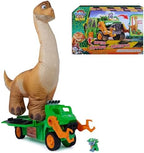 PAW PATROL: The Dino Movie Rocky's Megasaurus Transport Vehicle, Push Button Inflatable