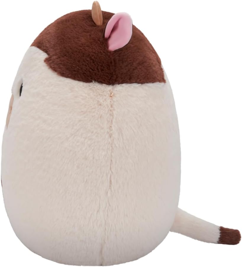 SQCR - Plush 12 Ronnie - Brown and White Cow - Fuzzamallows
