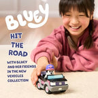 Bluey S13 Basic Vehicle Pizza Girls & Muffin