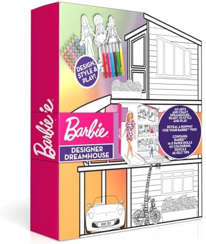 Barbie Designer Dreamhouse With Doll