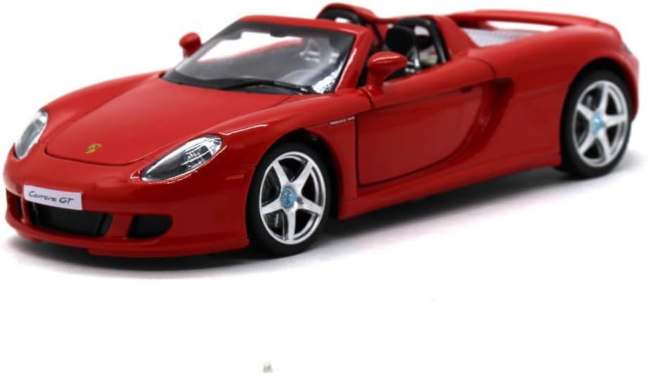 MSZ Porsche Carrera GT with Light and Sound 1/24 California Toys Red toy