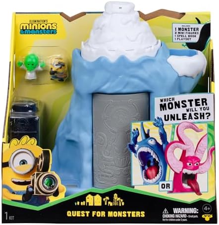 MINIONS Illumination Monster Playset Monster Search with Goomi