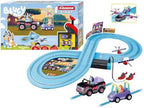 Carrera FIRST First Year Bluey & Bingo Slot Car Racing Set (2.4m) I Battery
