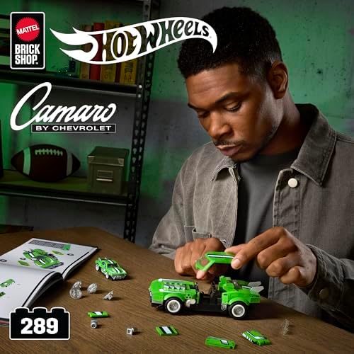Mattel Brick Shop Hot Wheels Speed Camaro