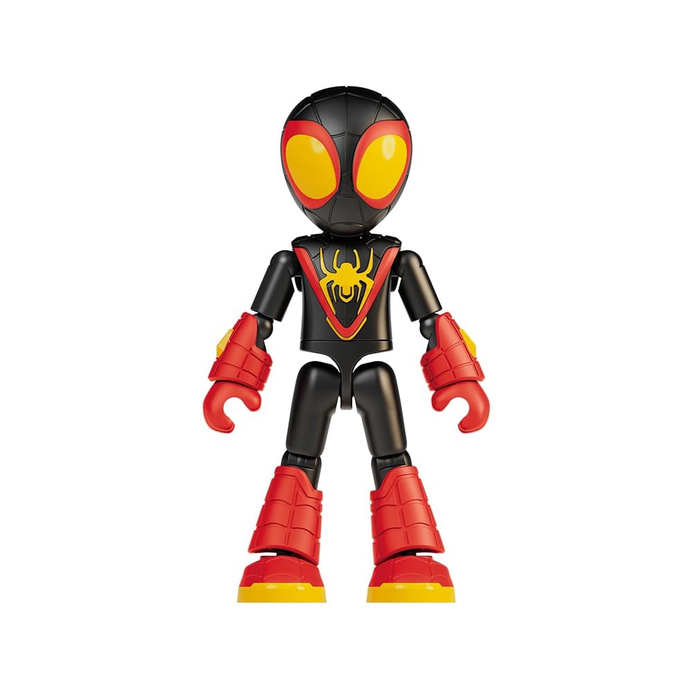 Blokees Spidy Mazing Level 3 Miles Web Spinners Suit ABS Assembly Plastic Model