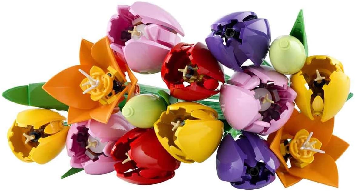 Lego 11501 Botanical Tulip Bouquet, Toy, Birthday Present, Blocks, Men's, Women's, Decorative Plants, Fake Green, Bouquets, Artificial Flowers, Decoration, Interior Decoration, Stylish