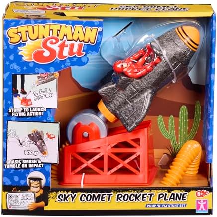 Stuntman Stu Sky Comet Rocket Plane