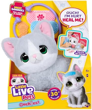 LITTLE LIVE PETS OUCHIES SINGLE PACK MITTENS (KITTY)