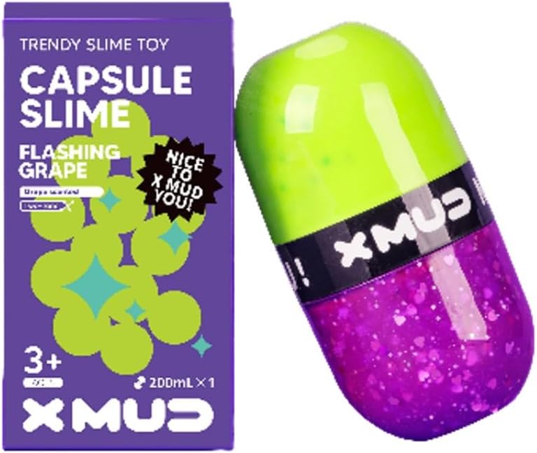X Mud Capsule Slime, Flashing Grape