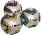 Soccer Ball ForTraining and Football Clubs Meik,Size 5 Deflated Random Colors