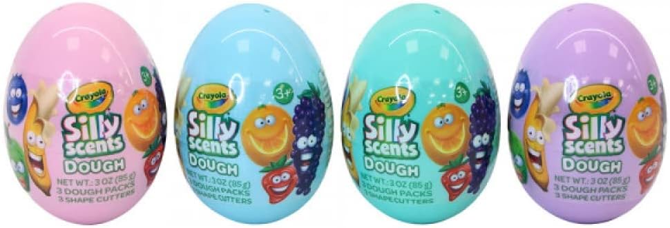 Crayola Silly Scents Large Egg Scent Dough