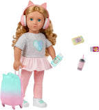 Our Generation Activity Travel Doll W/Accessories, Linzi