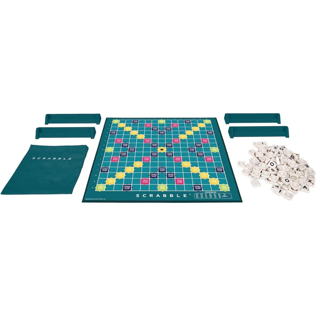 Mattel Games Scrabble Original - Crosswords Board game ITALIAN VERSION, Y9595