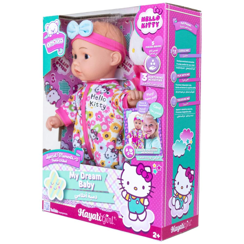 Hello Kitty - Amoura Doll My Dream Baby Set