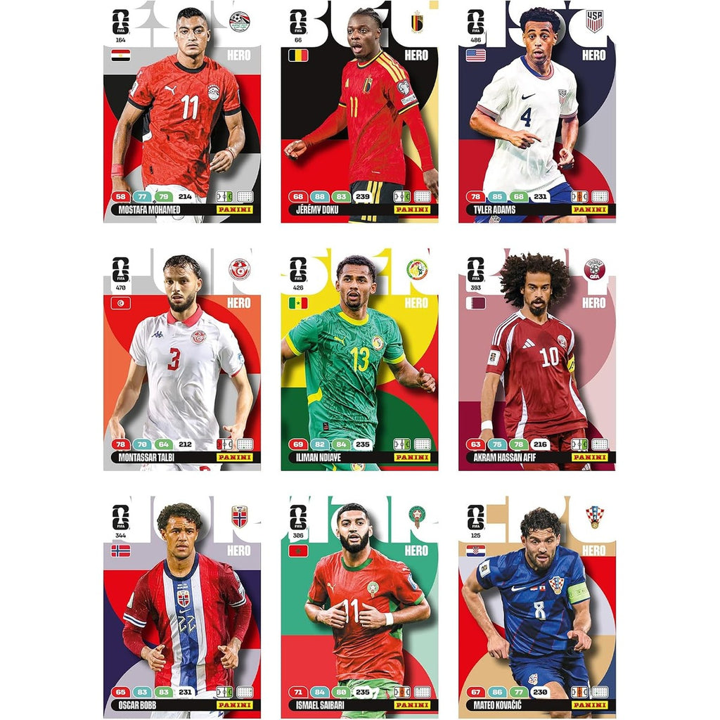 Panini Adrenalyn XL FIFA World Cup 2026 Official Trading Cards Collectible Football Card Game