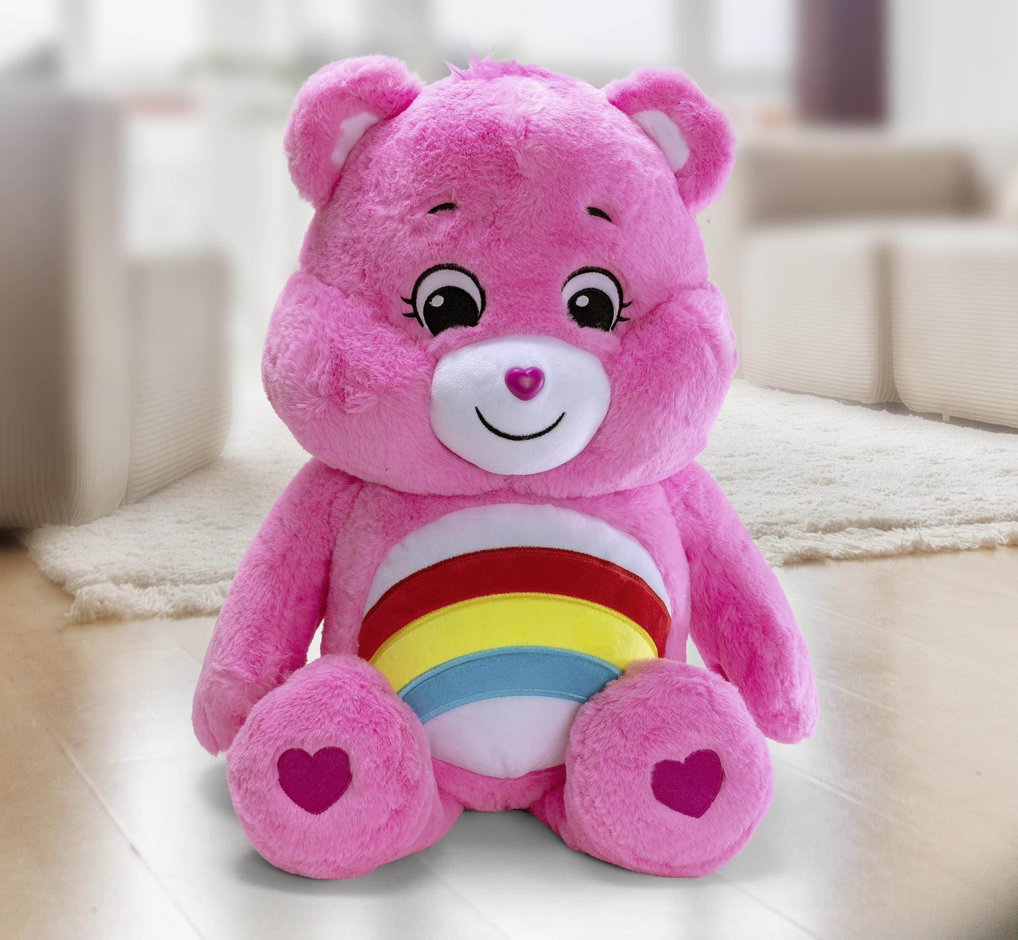 Simba Care Bears 6305878024 Plush Toy Bear 60 cm Pink