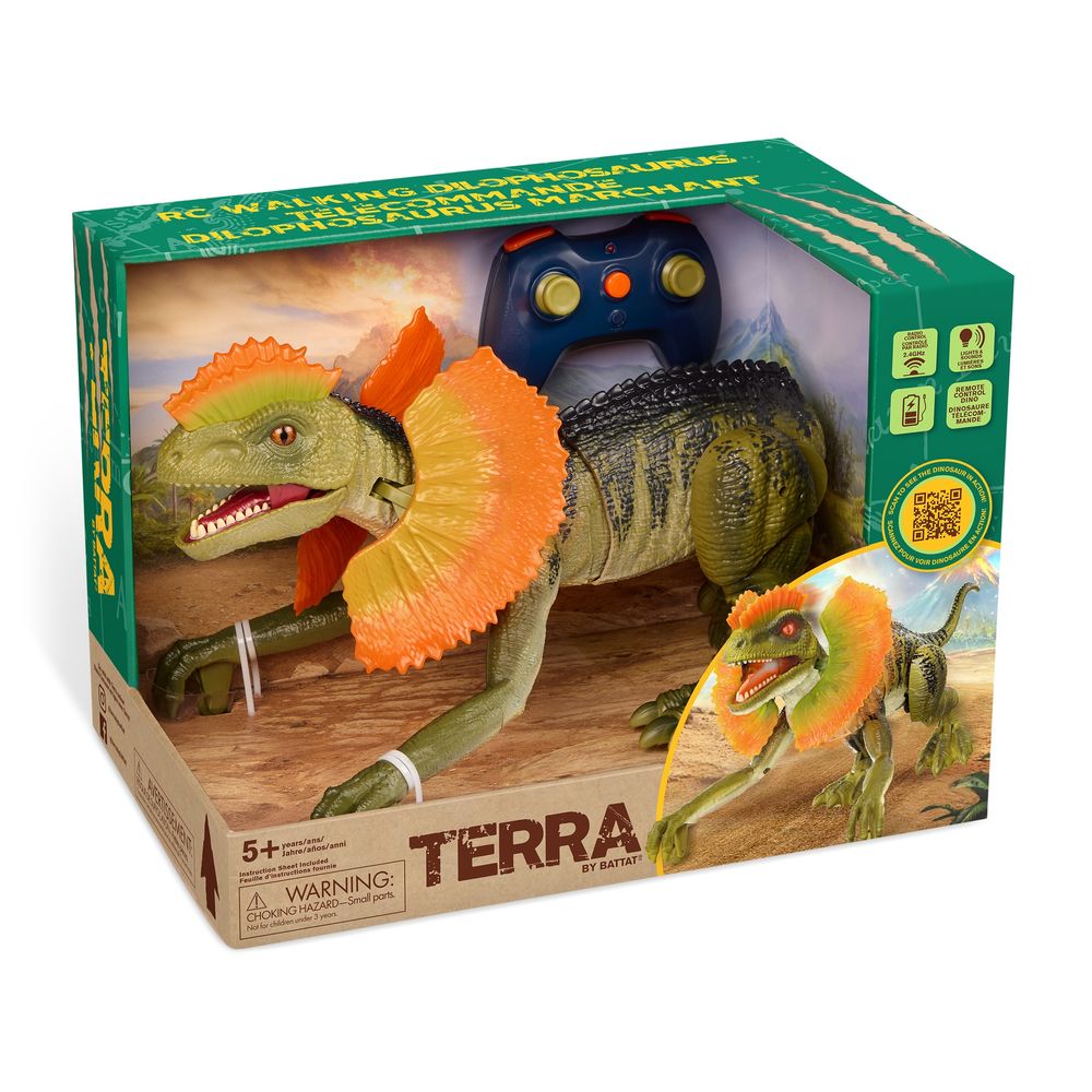 Terra Remote Control Dilophosaurus Dinosaur Toy