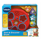VTech Sort and Discover Drum, Musical Toy with Learning Games, Interactive Toy Suitable for Boys and Girls Aged 12 Months &amp; Over