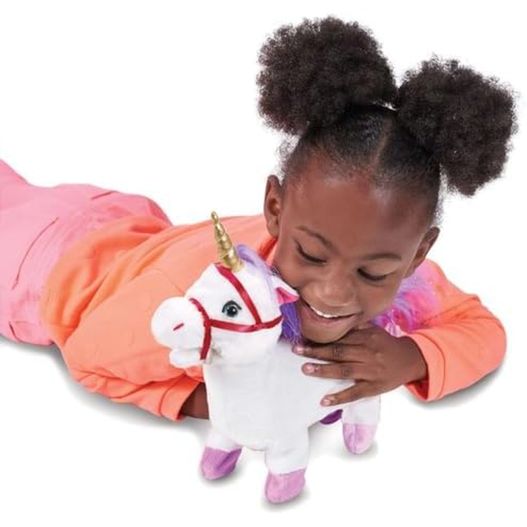 Addo Pitter Patter Pets Walk Along Unicorns, Unicorn Cuddle Pet, Magical Adventure