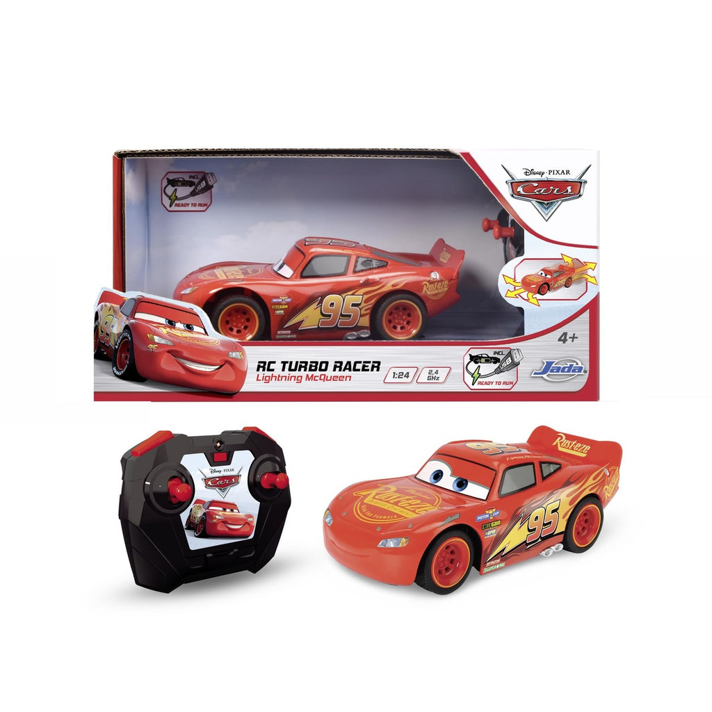 Disney Cars RC Turbo Racer Lightning McQueen 1:24 Modern