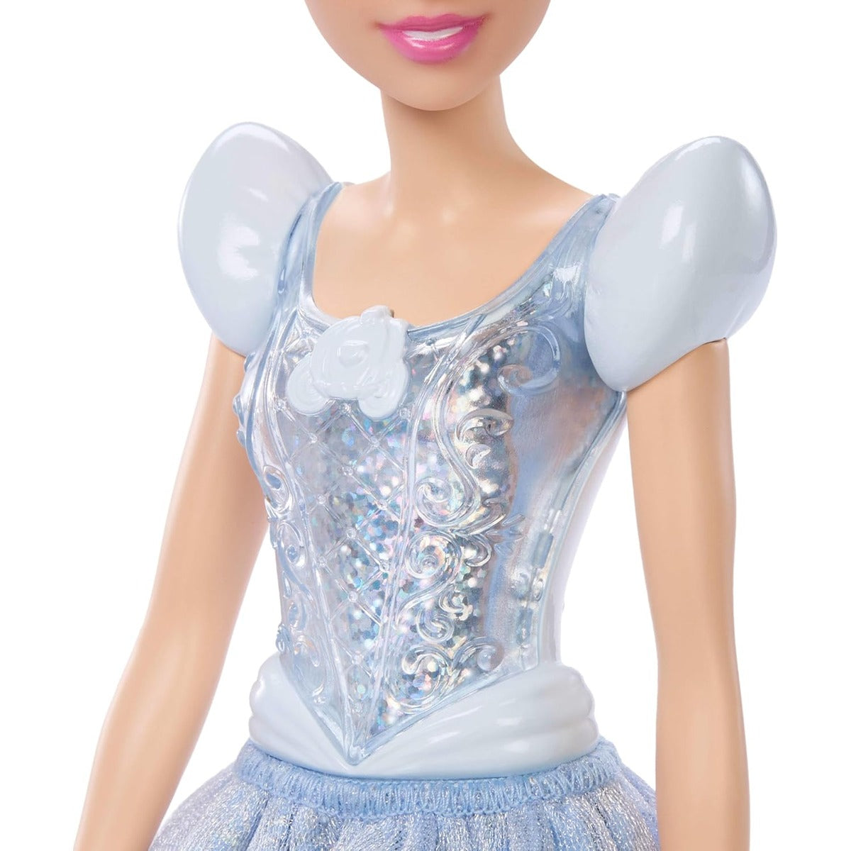 Mattel Disney Princess Cinderella Doll in Sparkling Fashion with
