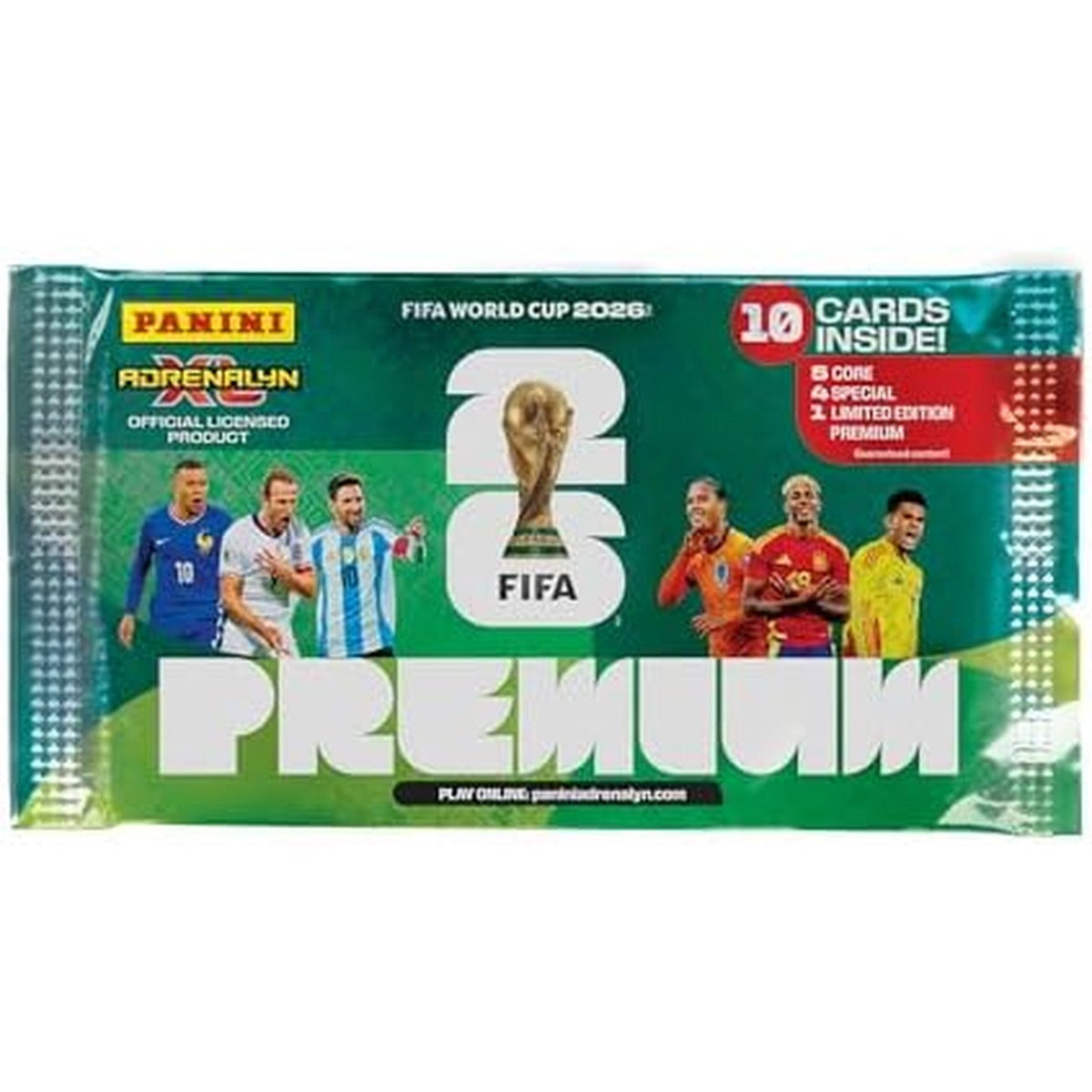 Panini Adrenalyn XL FIFA World Cup 2026 Official Trading Cards Collectible Football Card Game