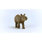 Schleich Wild Life Realistic Baby Indian Rhinoceros Figurine