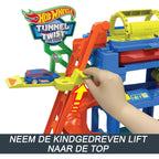 Hot Wheels City Tunnel Twist Car Wash & Color Shifters Vehicle in 1