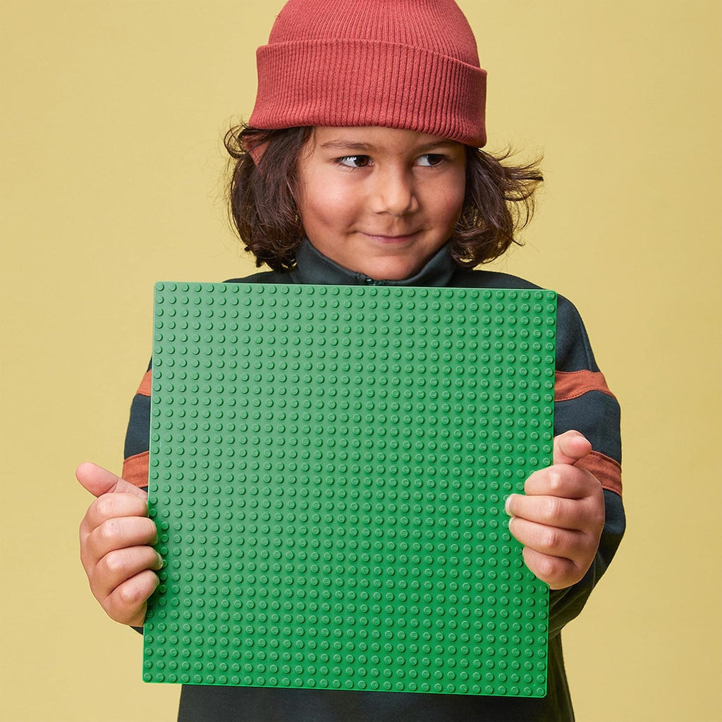 LEGO® Classic Green Baseplate 11023 Building Kit; Open-Ended Creative