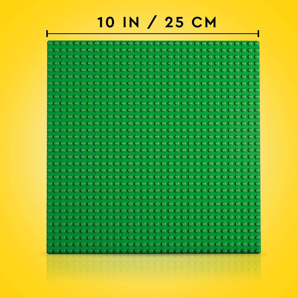 LEGO® Classic Green Baseplate 11023 Building Kit; Open-Ended Creative