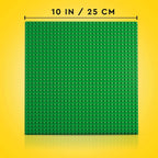LEGO® Classic Green Baseplate 11023 Building Kit; Open-Ended Creative