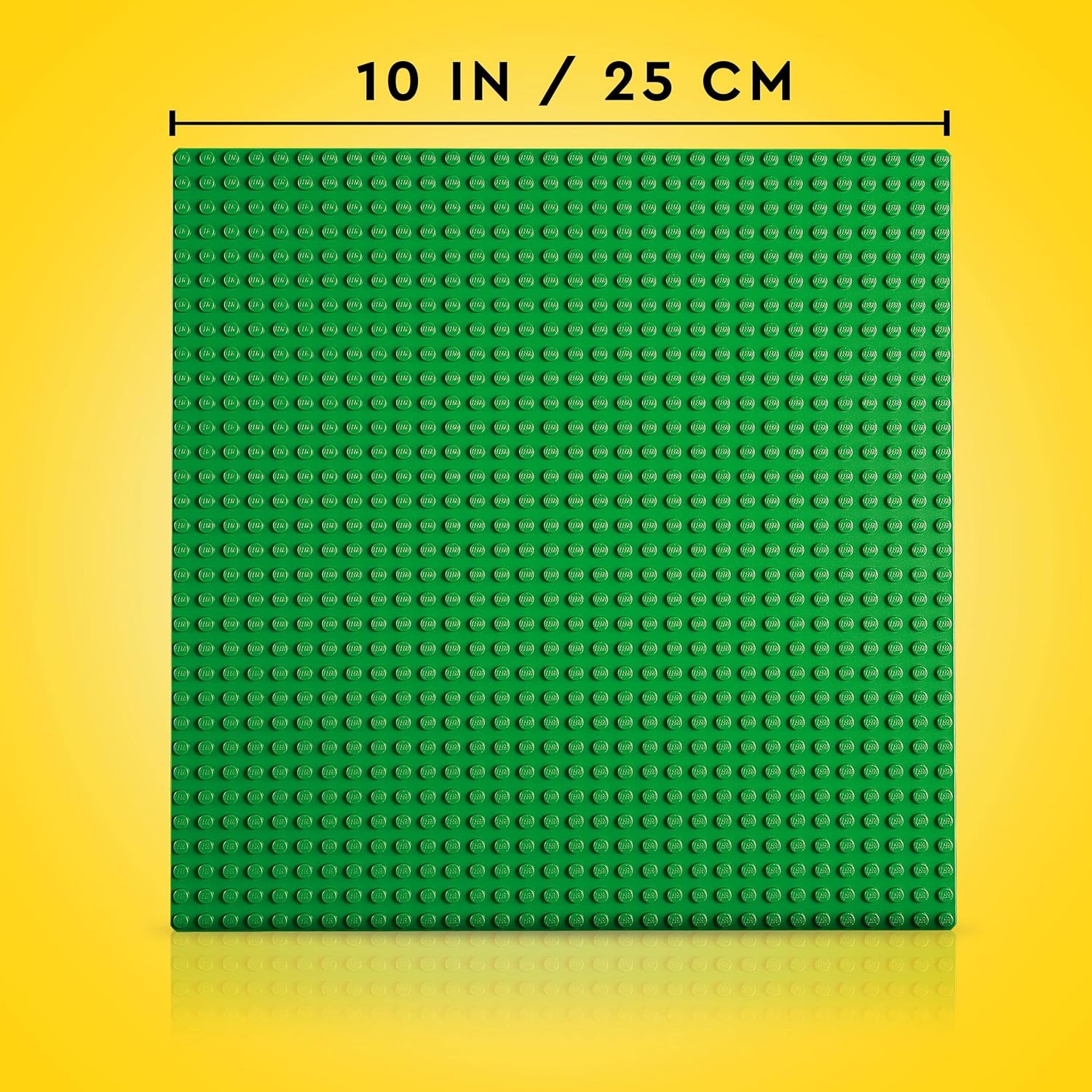 LEGO® Classic Green Baseplate 11023 Building Kit; Open-Ended Creative