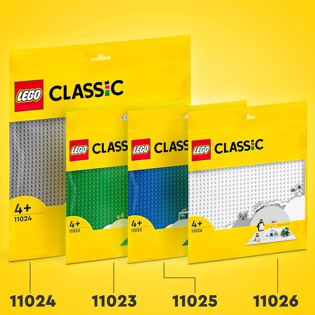 LEGO® Classic Green Baseplate 11023 Building Kit; Open-Ended Creative