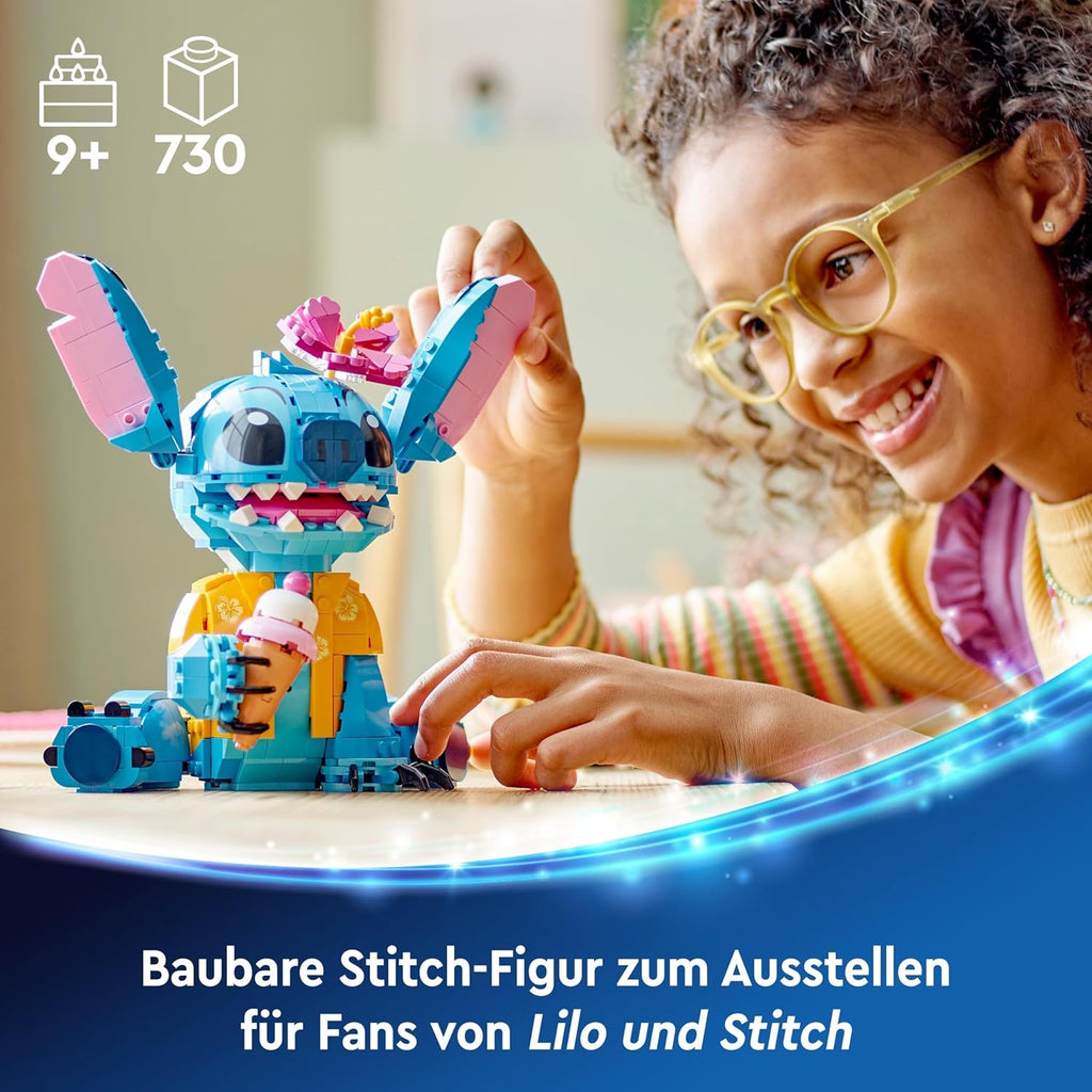 Lego Disney Stitch Buildable Model Set 43249