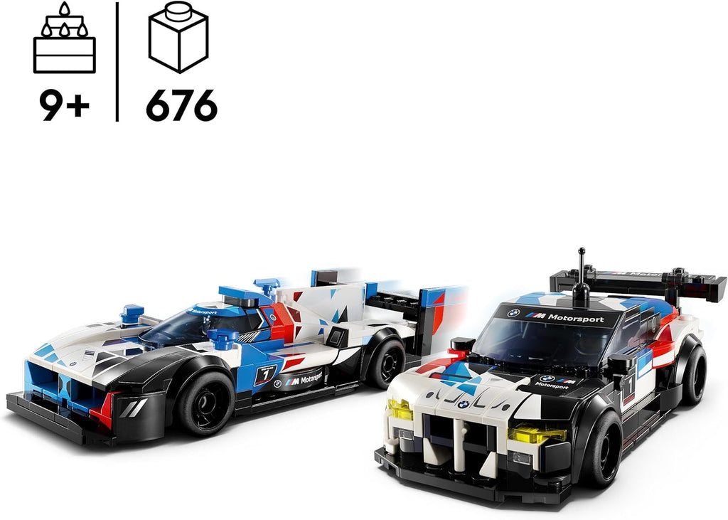 Lego Speed Champions BMW M4 GT3 & BMW M Hybrid Set 76922 One size