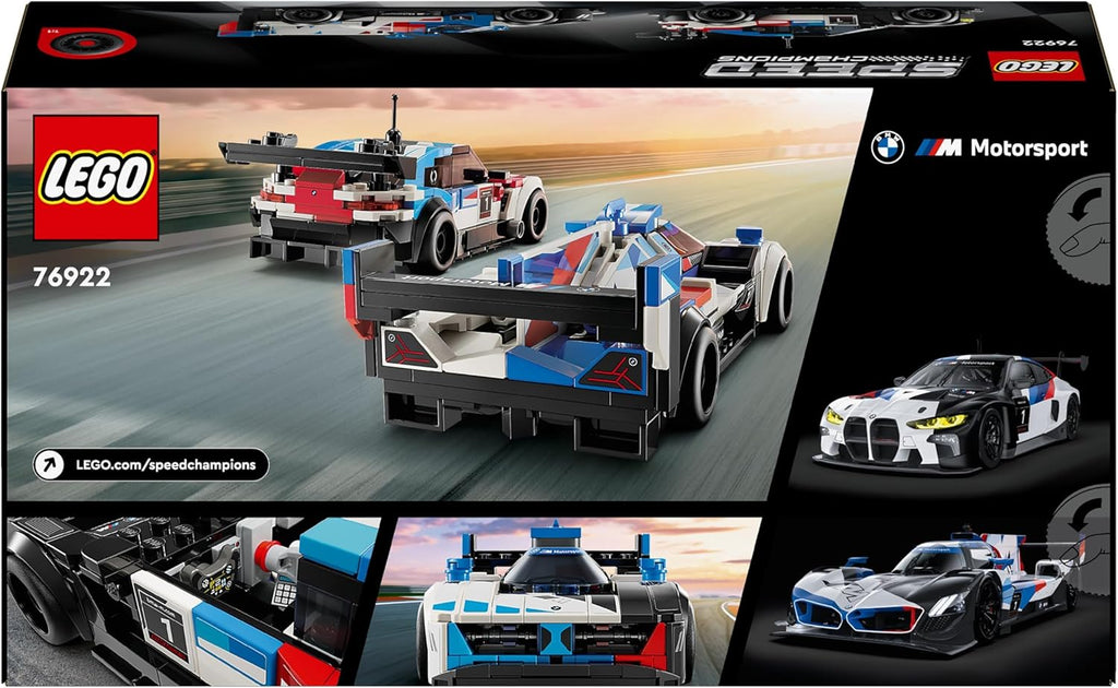 Lego Speed Champions BMW M4 GT3 & BMW M Hybrid Set 76922 One size