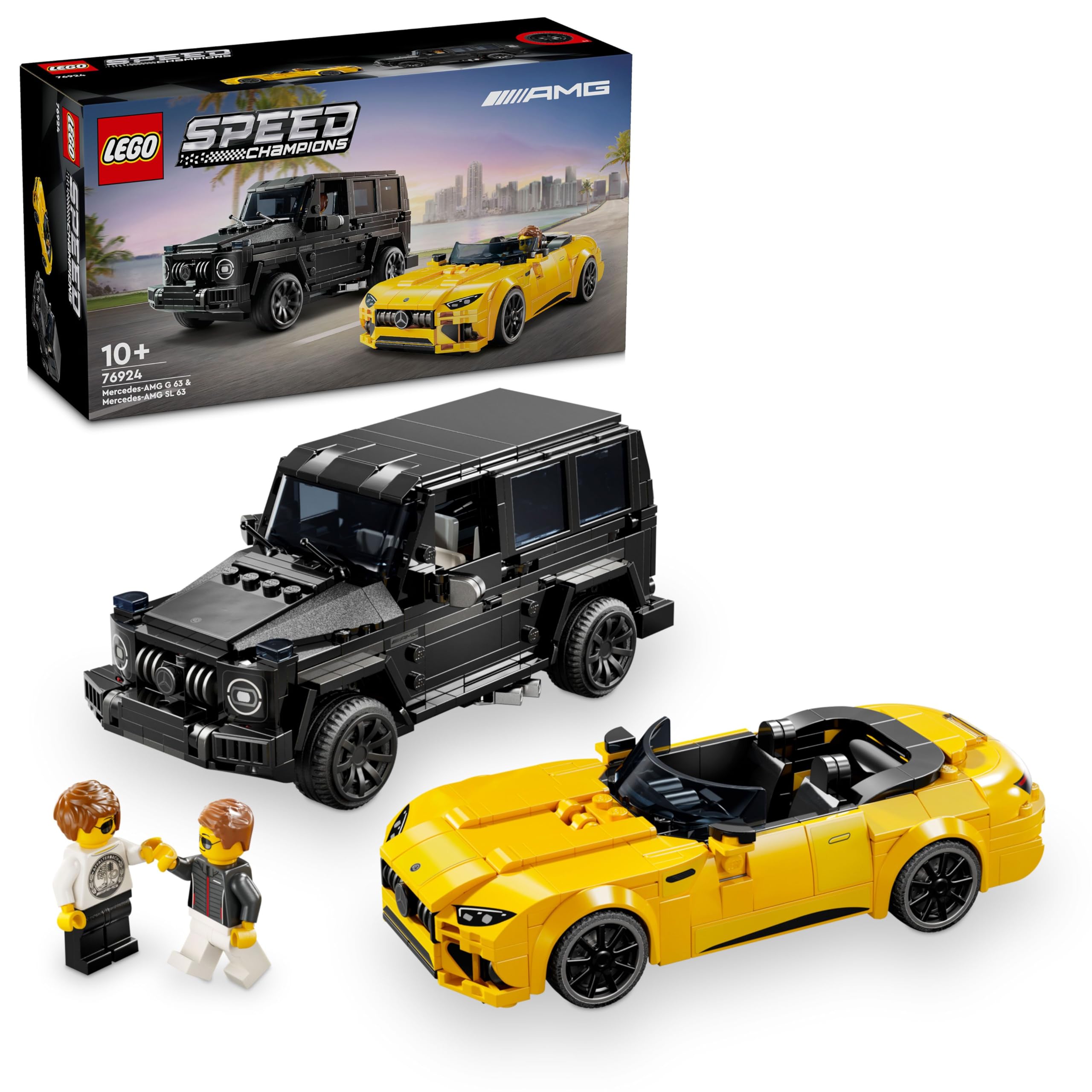 LEGO 76924 Speed Champions MercedesAMG G 63 & MercedesAMG SL 63