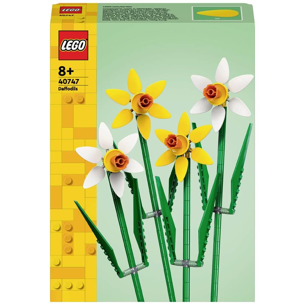 Lego Creator Daffodils, Artificial Flower Building Kit