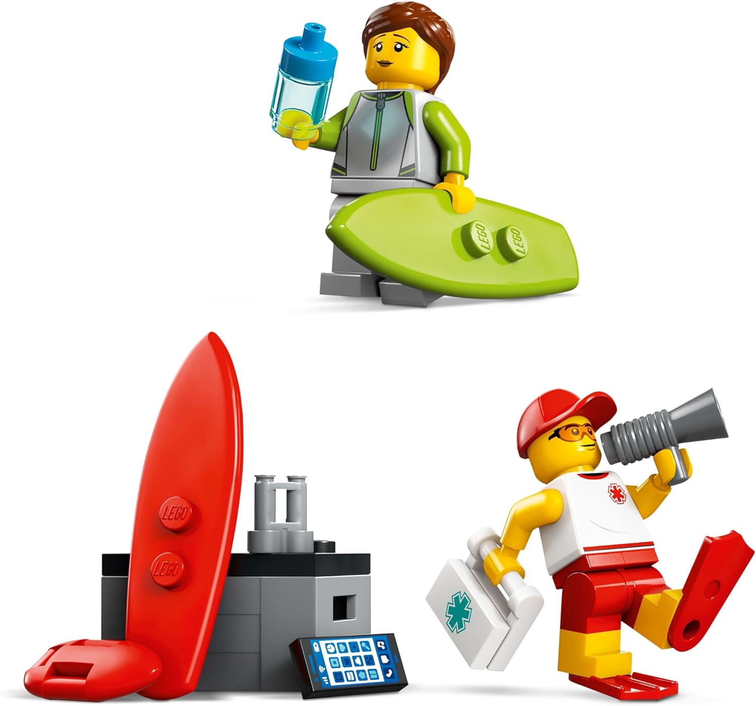 LEGO 60453 City Lifeguard Rescue Truck Toy Toy Birthday Present Blocks
