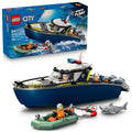 Lego 60456 City Police Boat Chase Toy Birthday Present Blocks