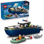 Lego 60456 City Police Boat Chase Toy Birthday Present Blocks