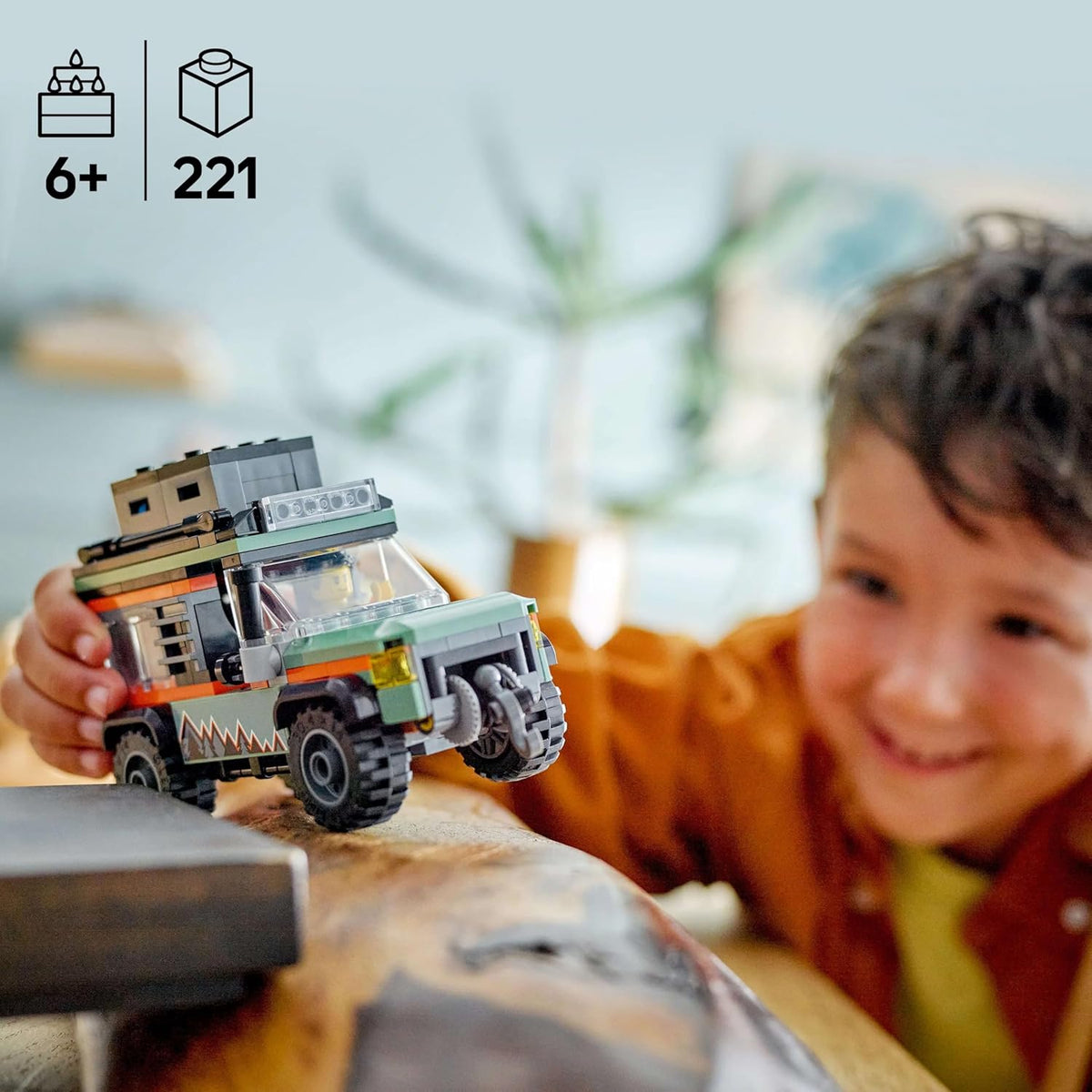 Lego 60447 City 4WD Off-Road Mountain Truck, Toy