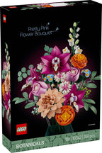 LEGO 10342 Botanical Pink Bouquet Toy, Birthday