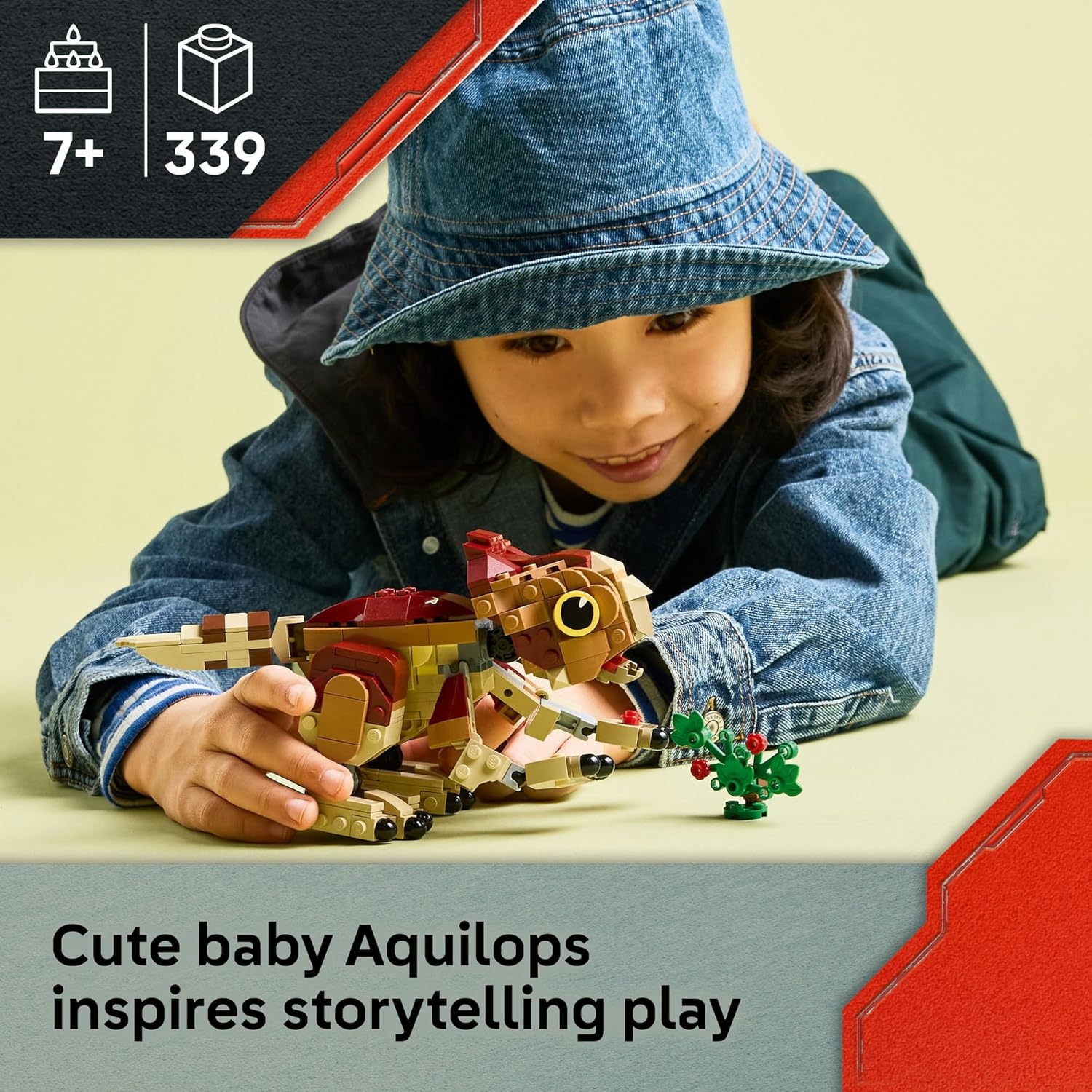 Lego 76970 Jurassic World Baby Dinosaur: Aquilops Toy Birthday Present